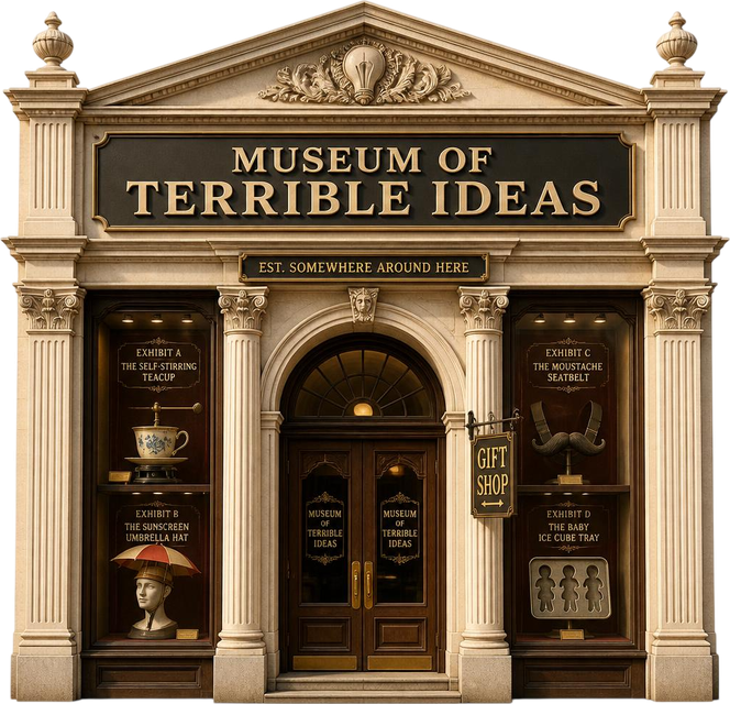 Museum of Terrible Ideas storefront